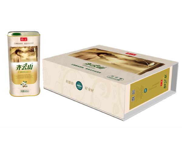 齐云山高纯山茶油(压榨一级)900ml×2礼盒